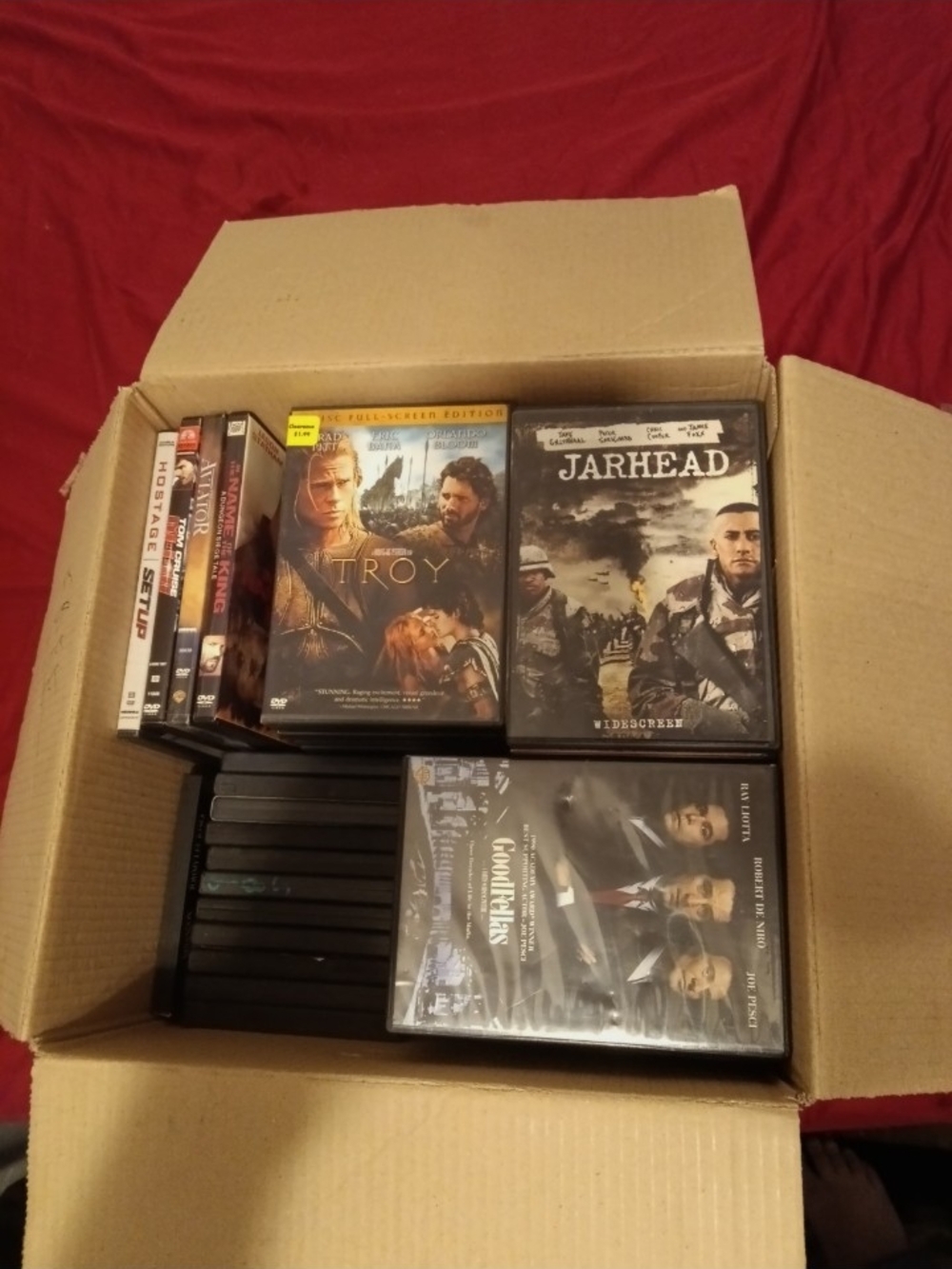 Box Of 100 Dvds